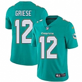 Nike Miami Dolphins #12 Bob Griese Aqua Green Team Color NFL Vapor Untouchable Limited Jersey,baseball caps,new era cap wholesale,wholesale hats